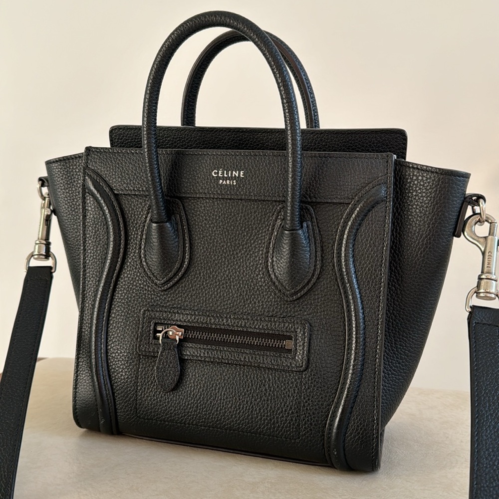 Céline Nano luggage - Black - Picture 2 of 10